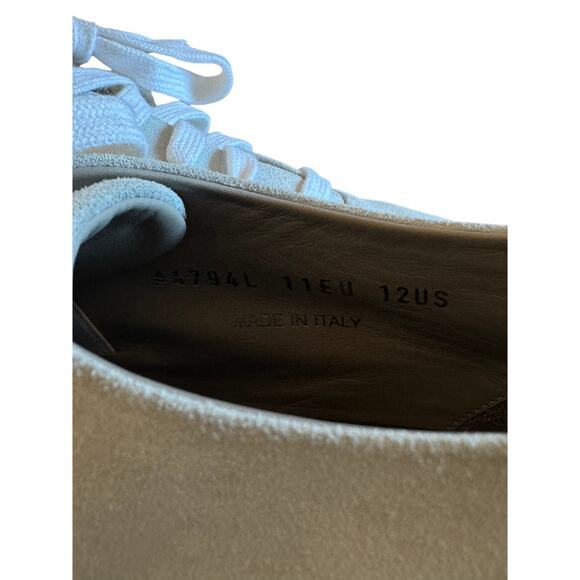 Fear of God x Zegna Collaboration Beige Suede Backless Sneakers